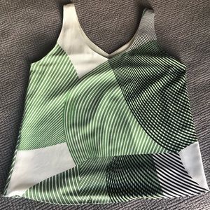 Halogen sleeveless dress shirt